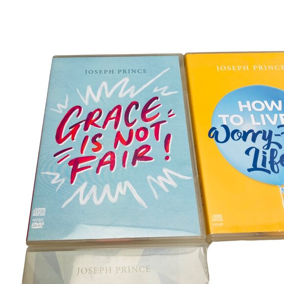 Joseph Prince DVD Collection Lot of 7 Christian Teachings Discs all in mint cond - Picture 3 of 7